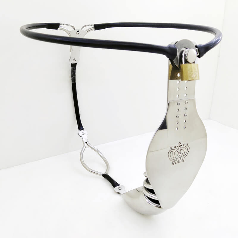 New Design Male Stainless Steel Chastity Belt