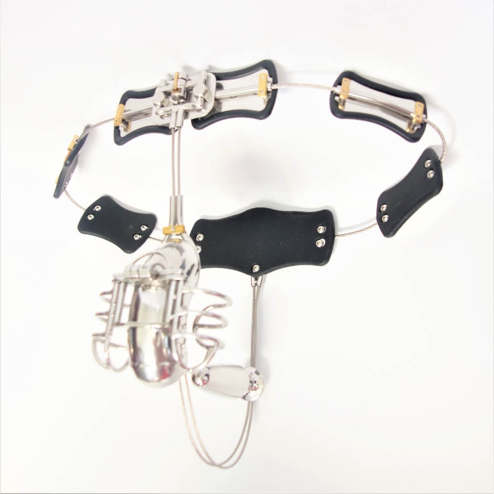 Penile Cage Male Underwear Chastity Belt with Anal Plug chastity-devices Penile Cage Male Underwear Chastity Belt with Anal Plug chastity-devices