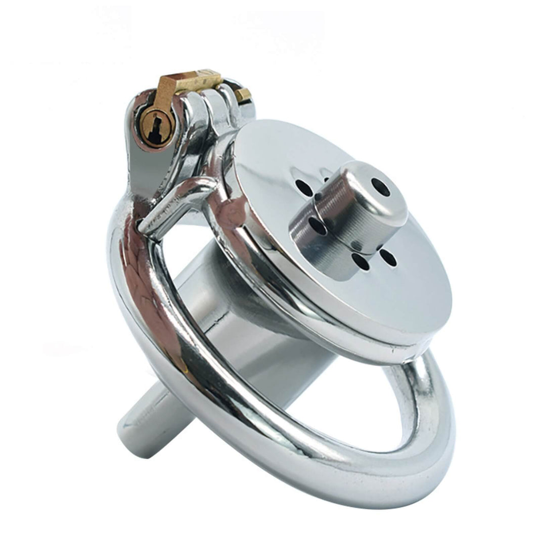 Negative Chastity Cage With Catheter