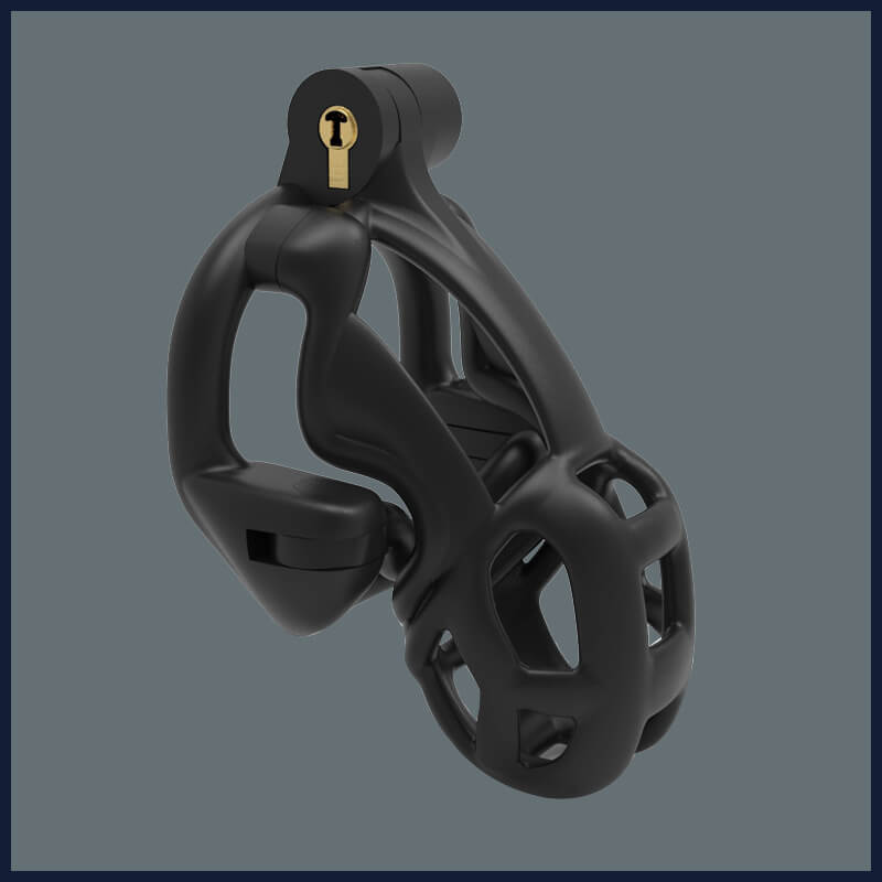 New 3D Print Double Lock Chastity Device