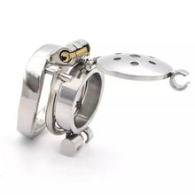 Load image into Gallery viewer, New Double Lock Flip Glans Cover Chastity Device
