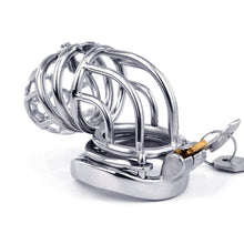Load image into Gallery viewer, New Stainless Steel Chastity Cage Spiked
