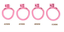 Load image into Gallery viewer, Pink Comfort Cobra 2.0 Chastity Device Kit (3.35 inches)
