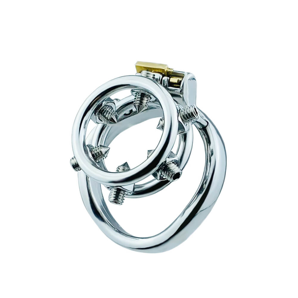 Screw Stainless Steel Chastity Device