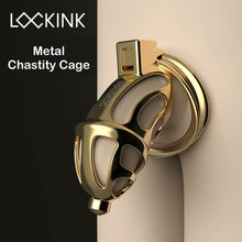Load image into Gallery viewer, Sevanda Golden Chastity Cage
