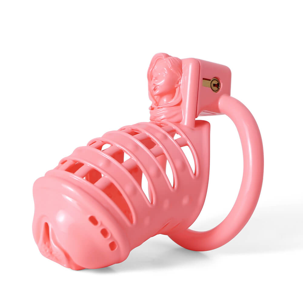 Sissy Pink Spiked 3D Printing Pussy Vaginal – chastity-devices