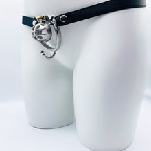 Load image into Gallery viewer, Small Chastity Cage Steel With Belt
