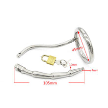 Load image into Gallery viewer, Wave Urethral Canal Chastity Lock
